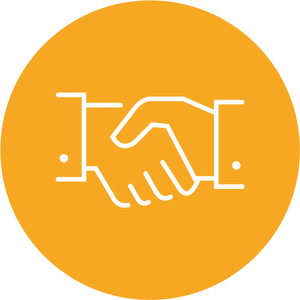 Pictogramme confiance